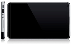 iPad Apple - Side and Front views