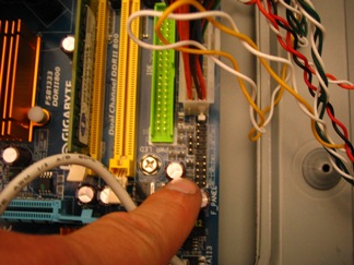 Connector on motherboard